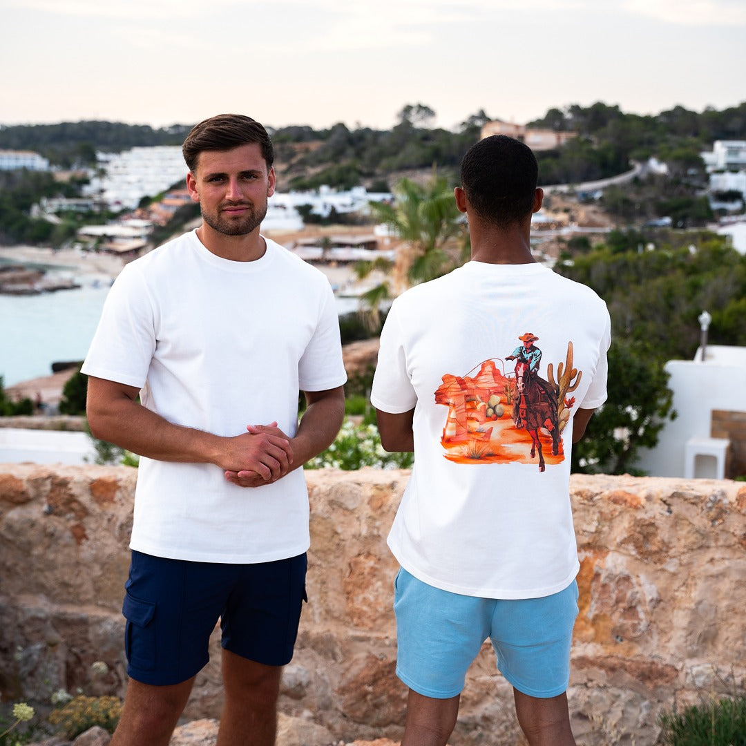 Ocean Blue Heavyweight Cotton Shorts