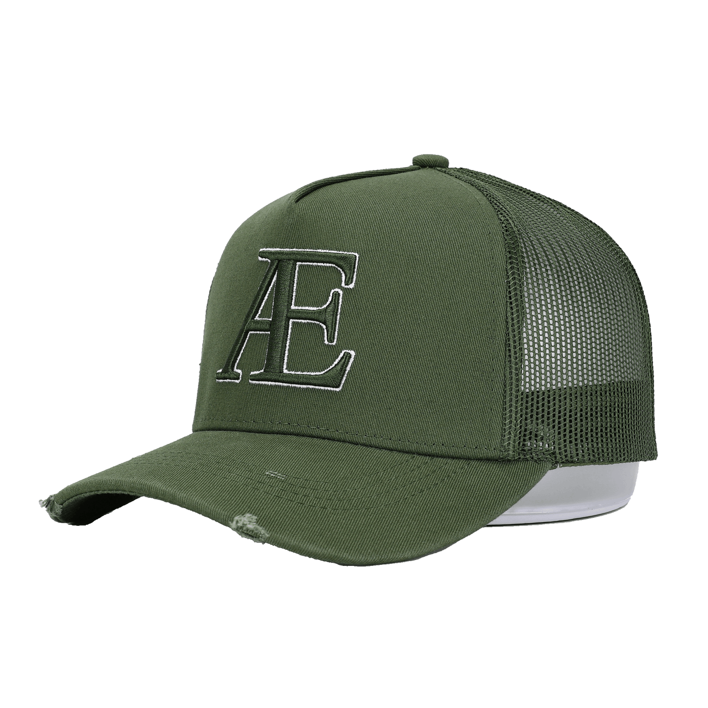 AE Khaki Trucker Hat