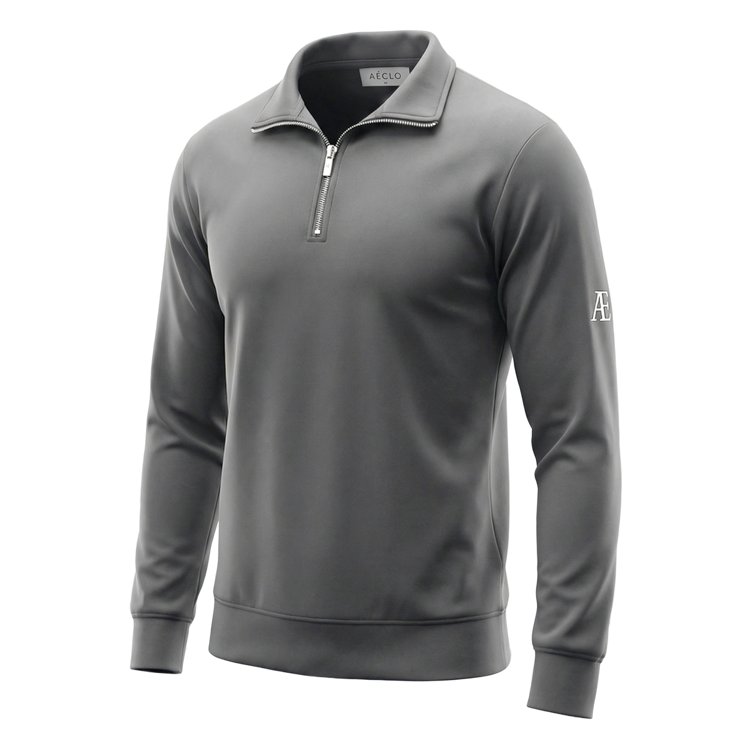 AE Arctic Grey Quarter Zip – A É C L O
