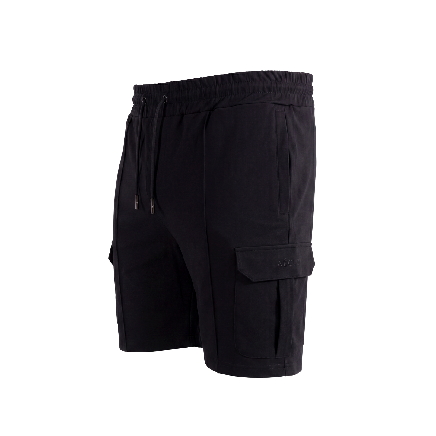 Black Cargo Shorts