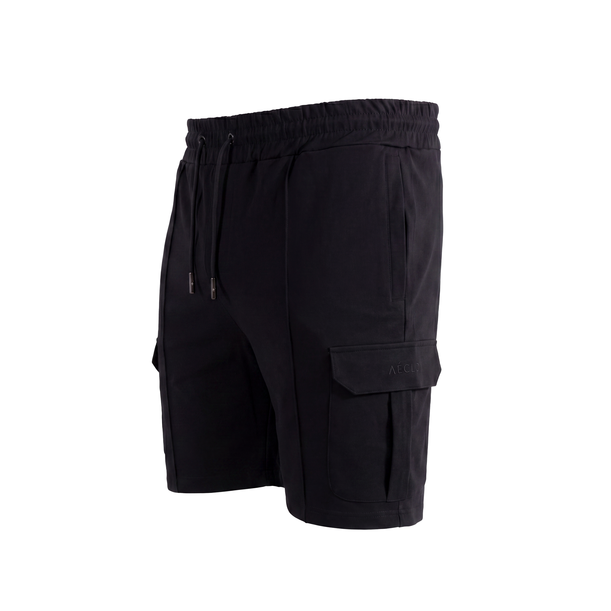 Black Cargo Shorts