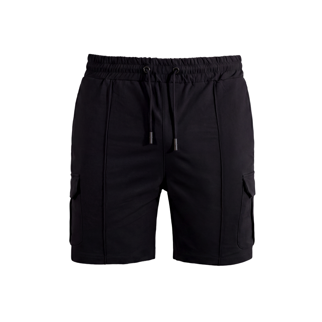 Black Cargo Shorts