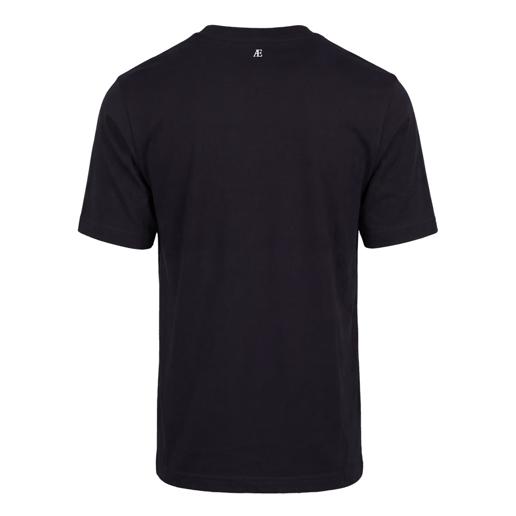 Black AE Scattered Logo Tee