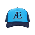 AE Blue Contrast Trucker Hat
