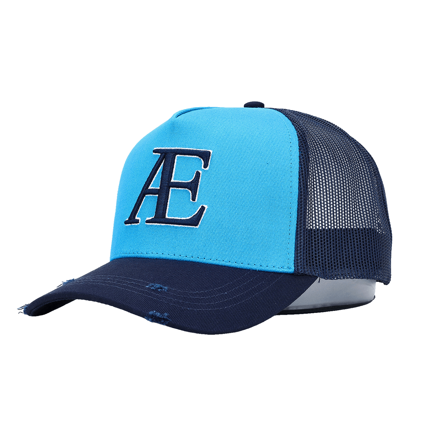 AE Blue Contrast Trucker Hat