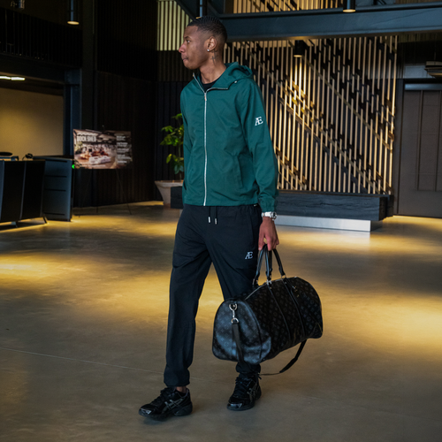AE Black Windbreaker Bottoms