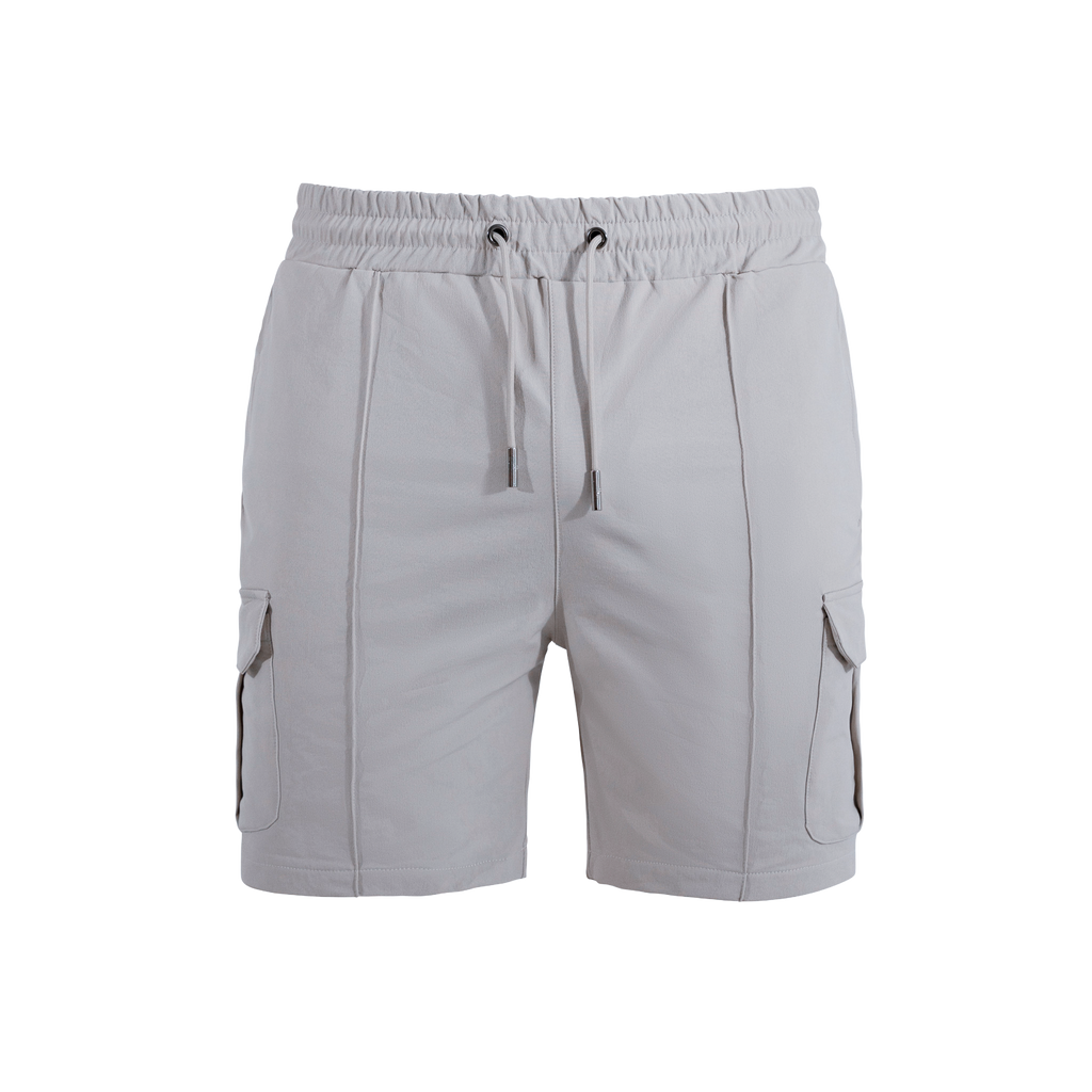 Grey Cargo Shorts