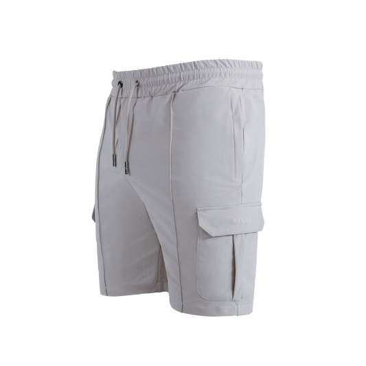 Grey Cargo Shorts