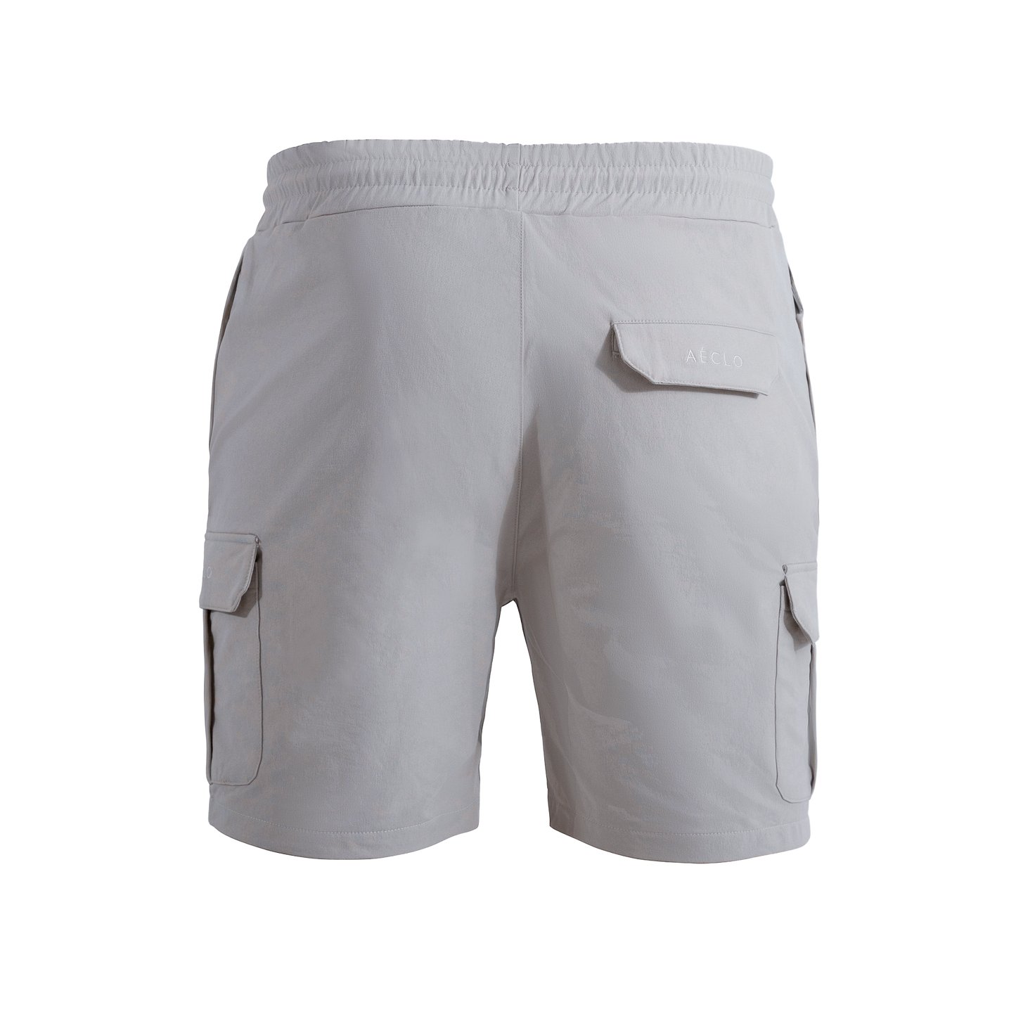 Grey Cargo Shorts