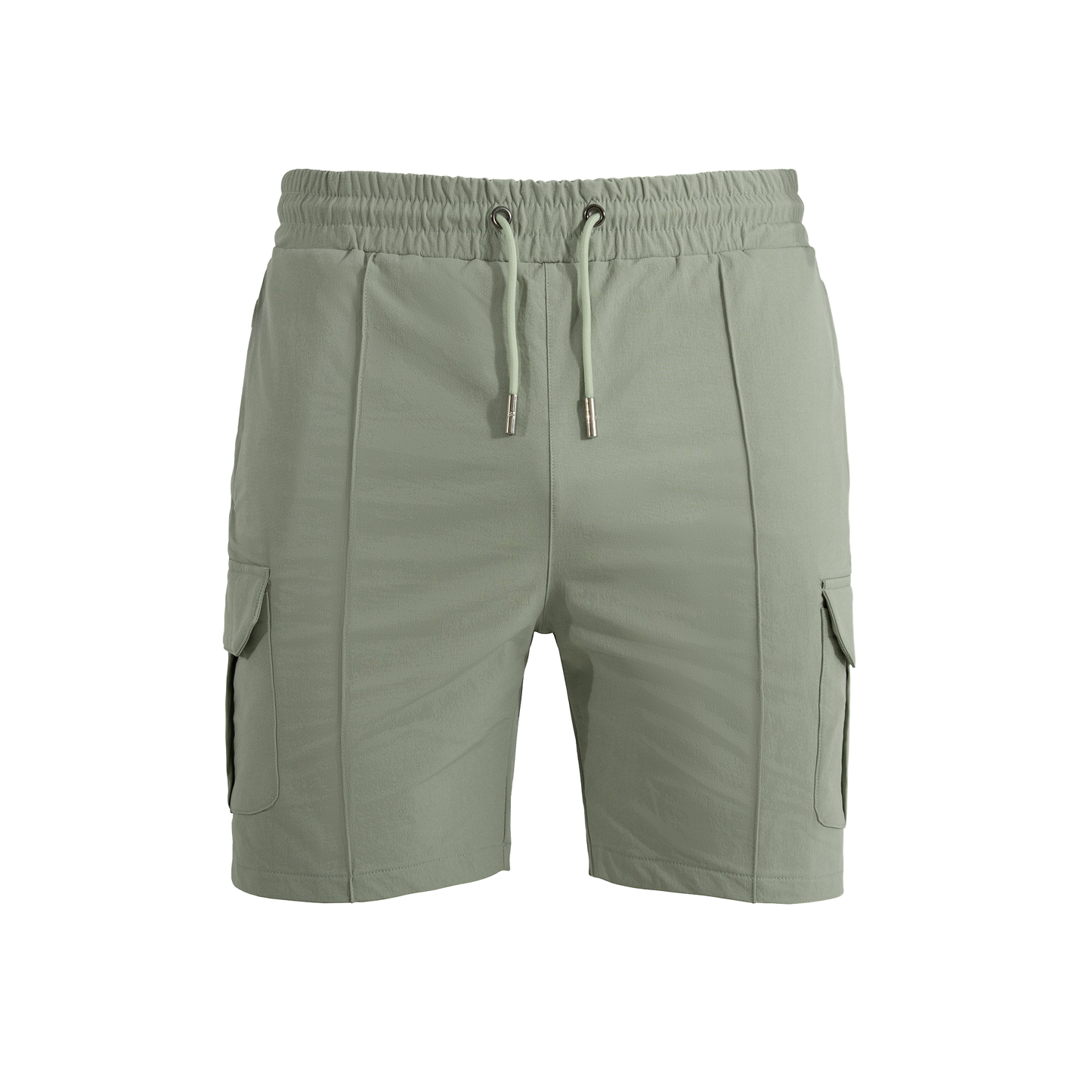 Olive Green Cargo Shorts
