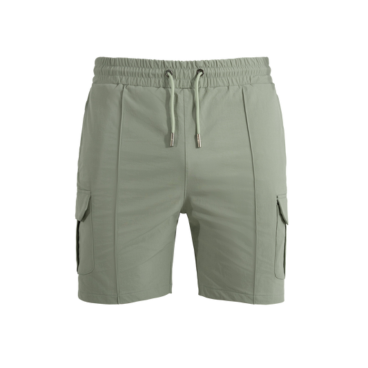 Olive Green Cargo Shorts