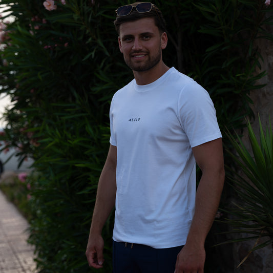 Slim Fit Embroidered T-Shirt - Black