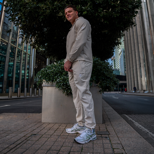 AE Beige Windbreaker Bottoms