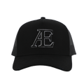 AE Black/White Trucker Hat