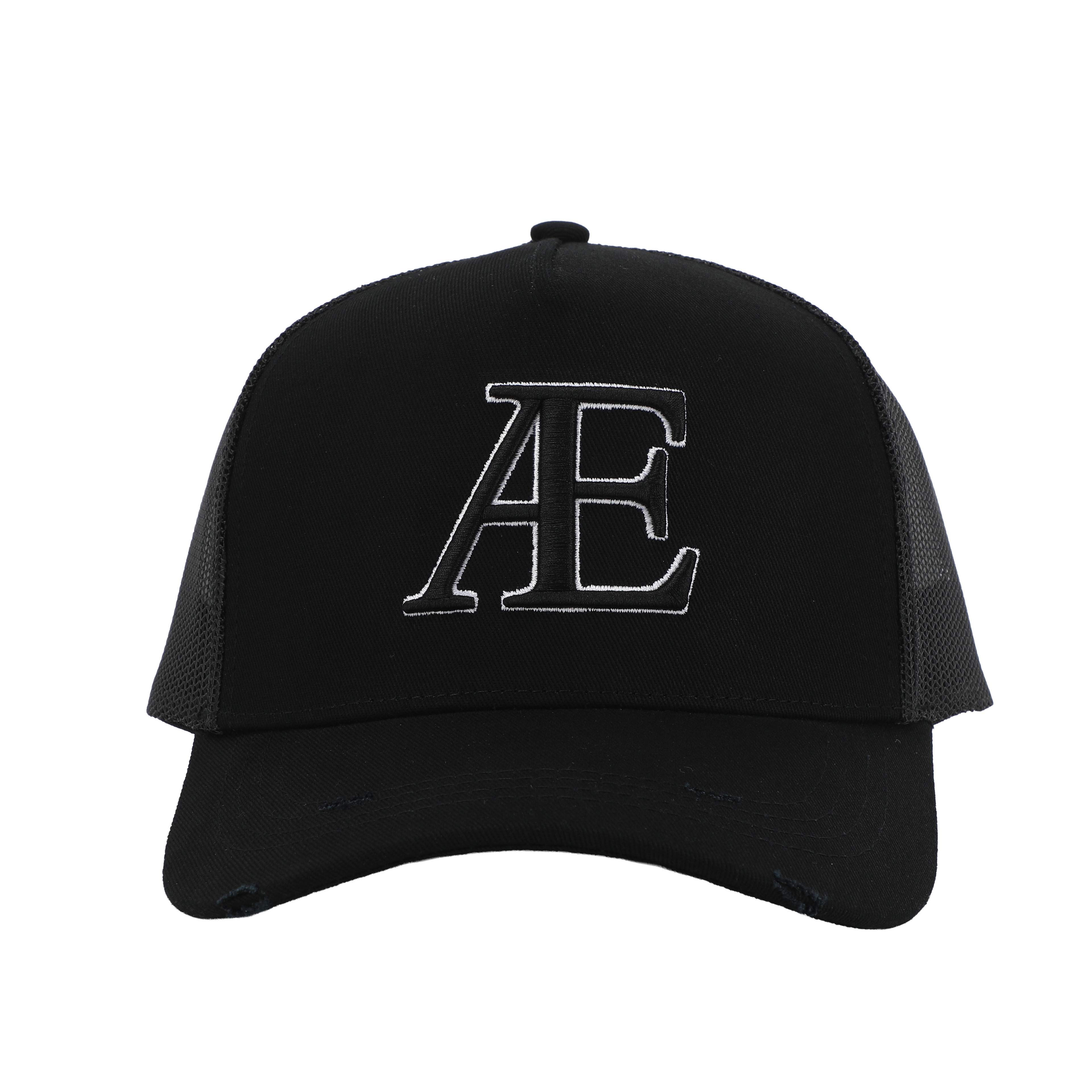 AE Black/White Trucker Hat
