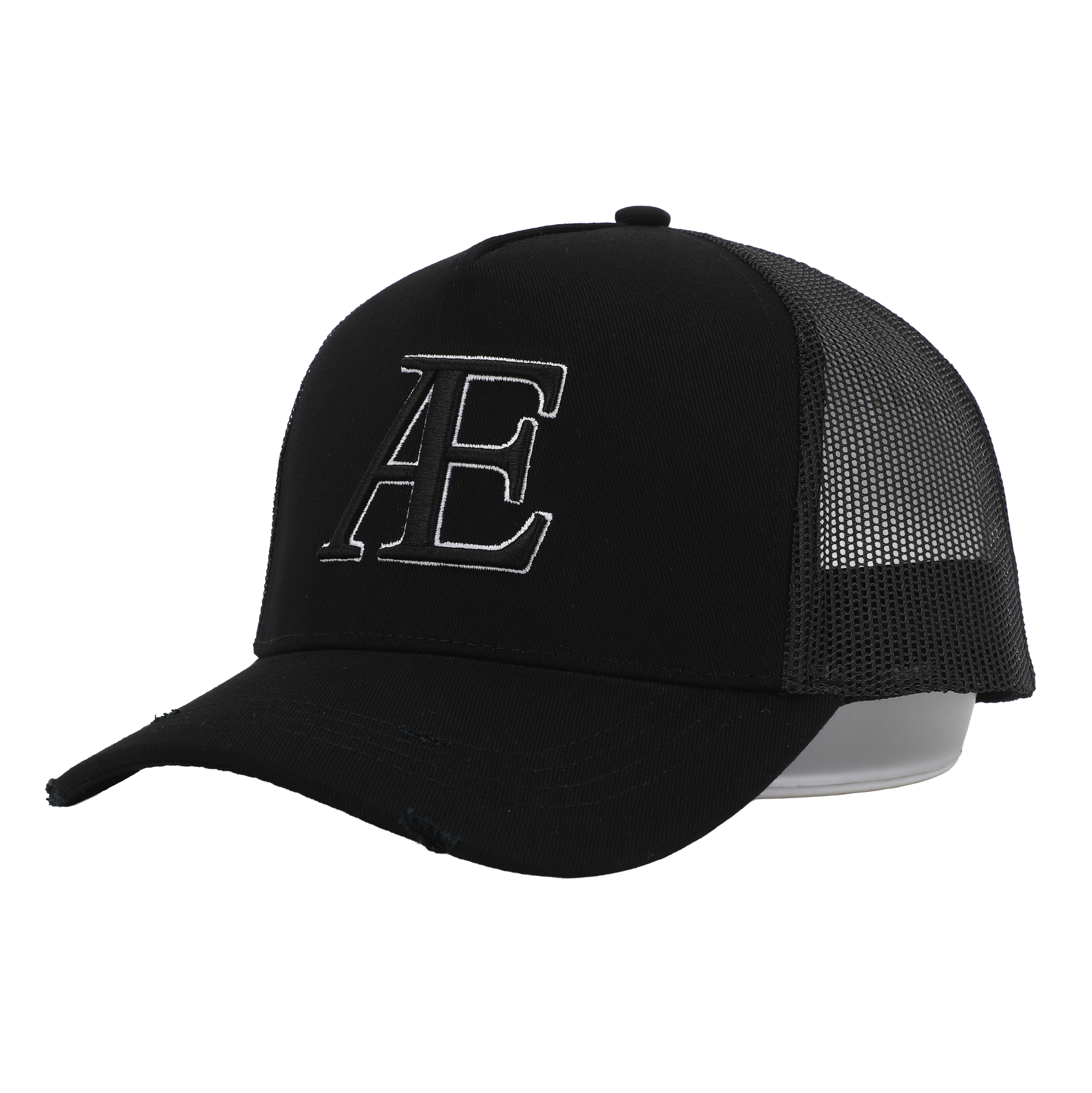 AE Black/White Trucker Hat