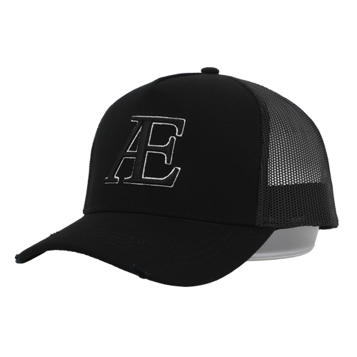 AE Black/White Trucker Hat