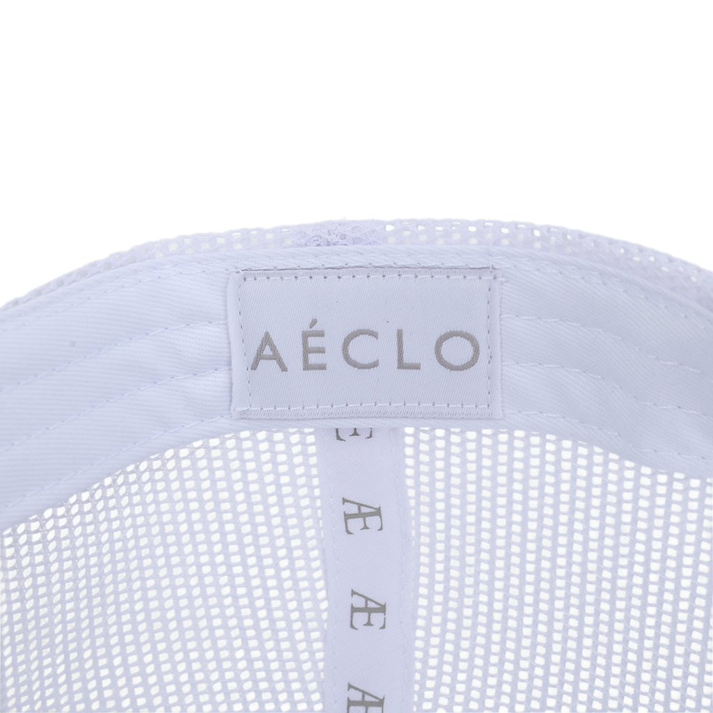 AE Grey/White Contrast Trucker Hat
