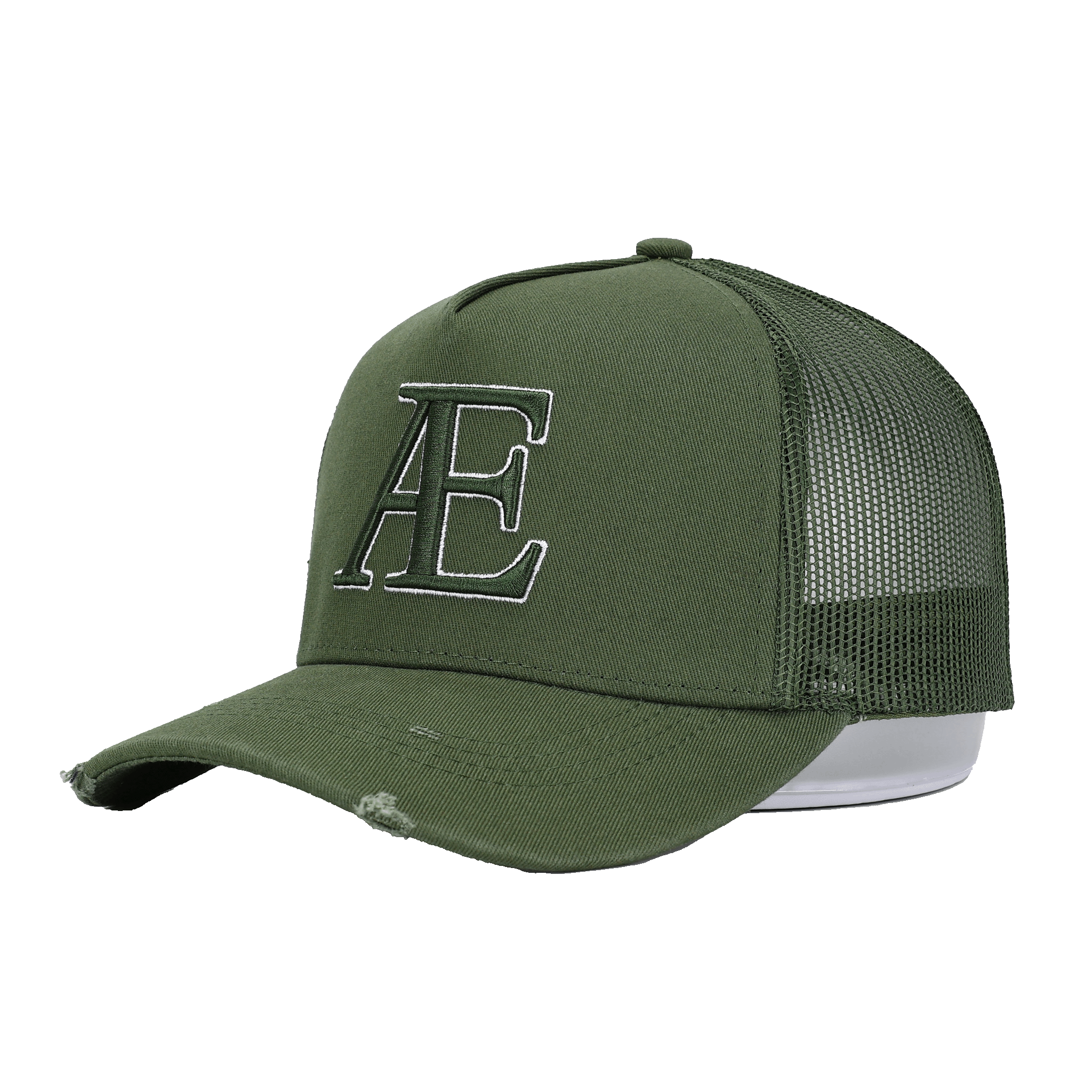 AE Khaki Trucker Hat