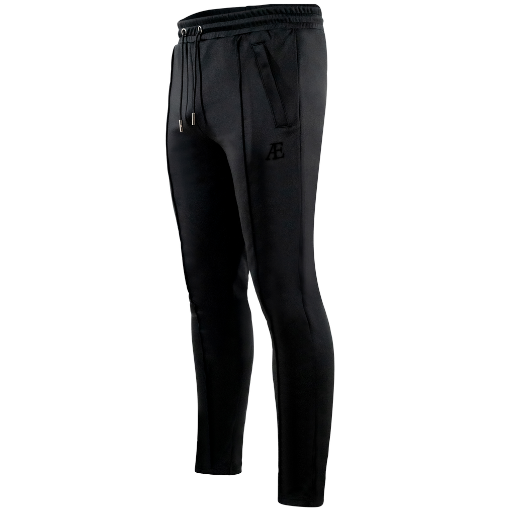 AE Black / Black Logo Bottoms