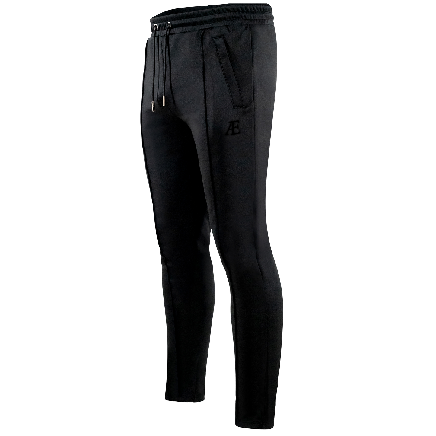 AE Black / Black Logo Bottoms