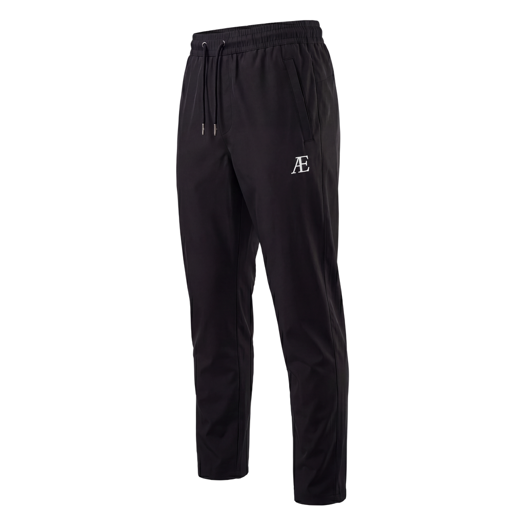 AE Black Windbreaker Bottoms