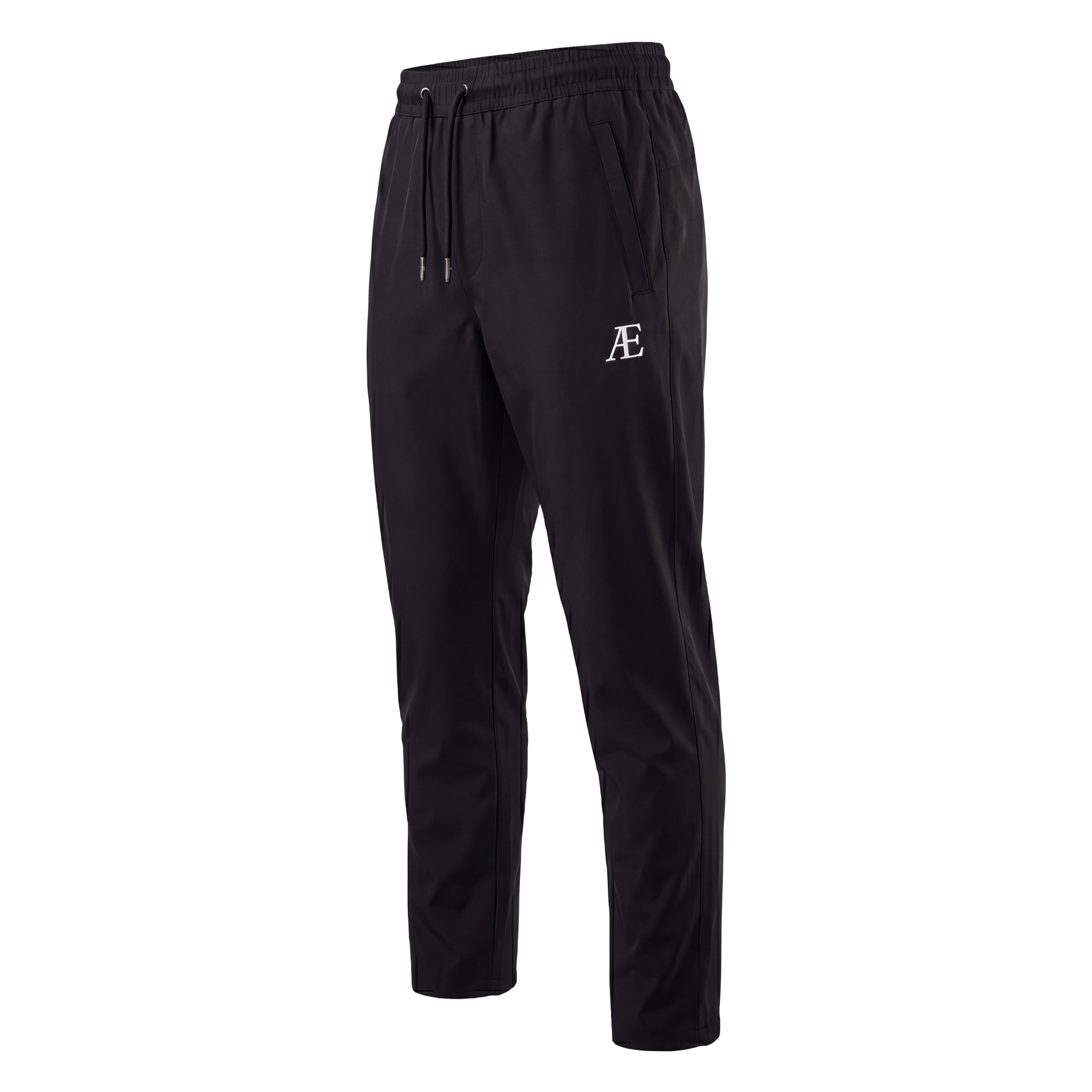 AE Black Windbreaker Bottoms