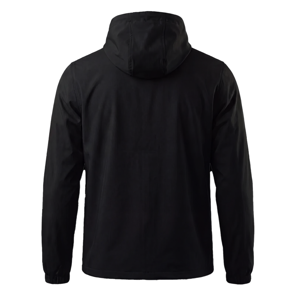 AE Black Windbreaker