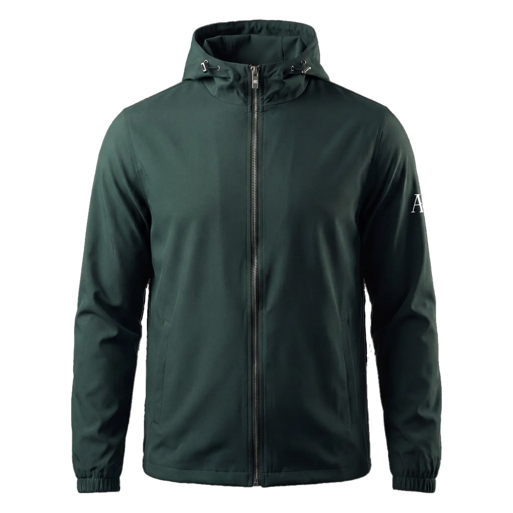 AE Forest Green Windbreaker