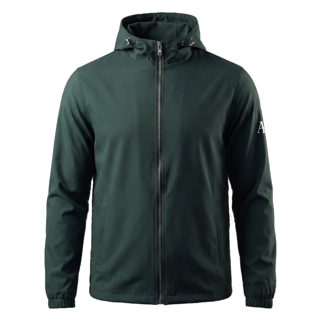 AE Forest Green Windbreaker