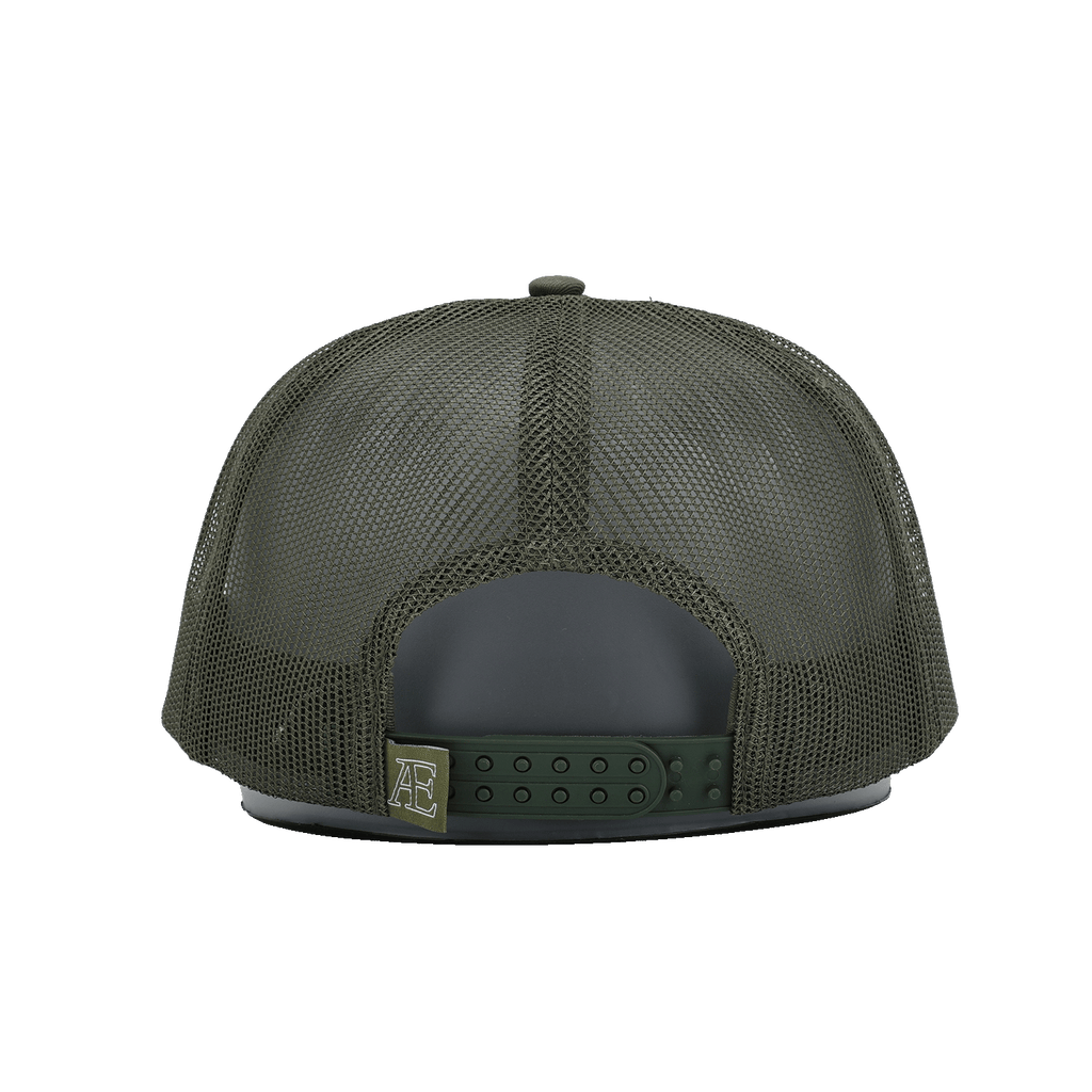 AE Khaki Contrast Trucker Hat