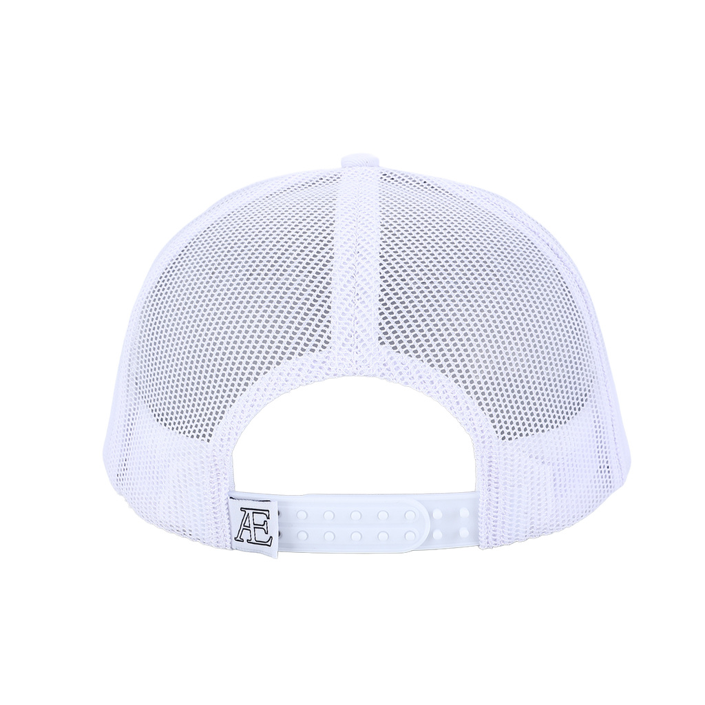 AE White/Navy Trucker Hat