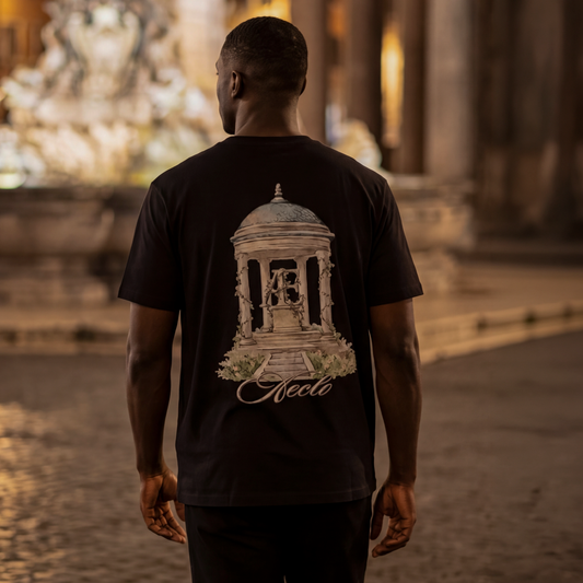 Relaxed Fountain Tee - Black