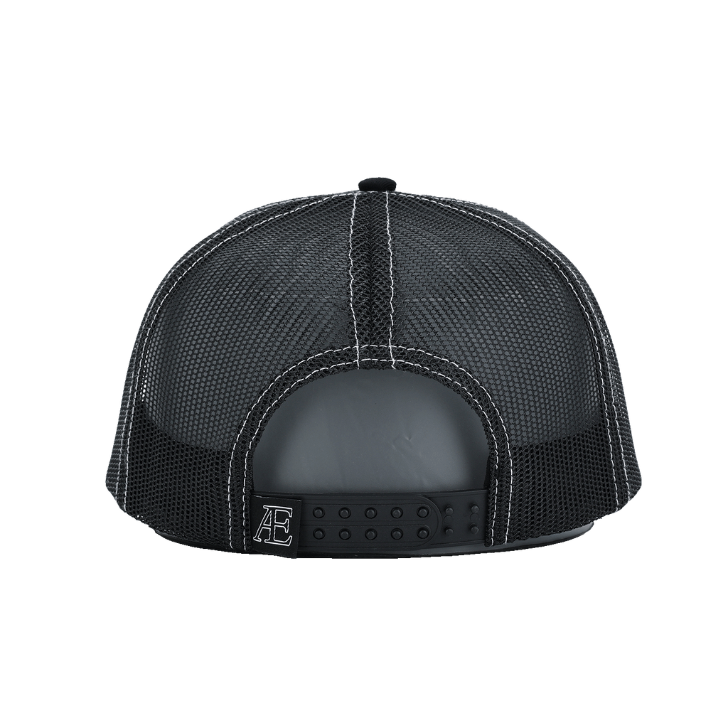 AE Black/White Stitching Trucker Hat