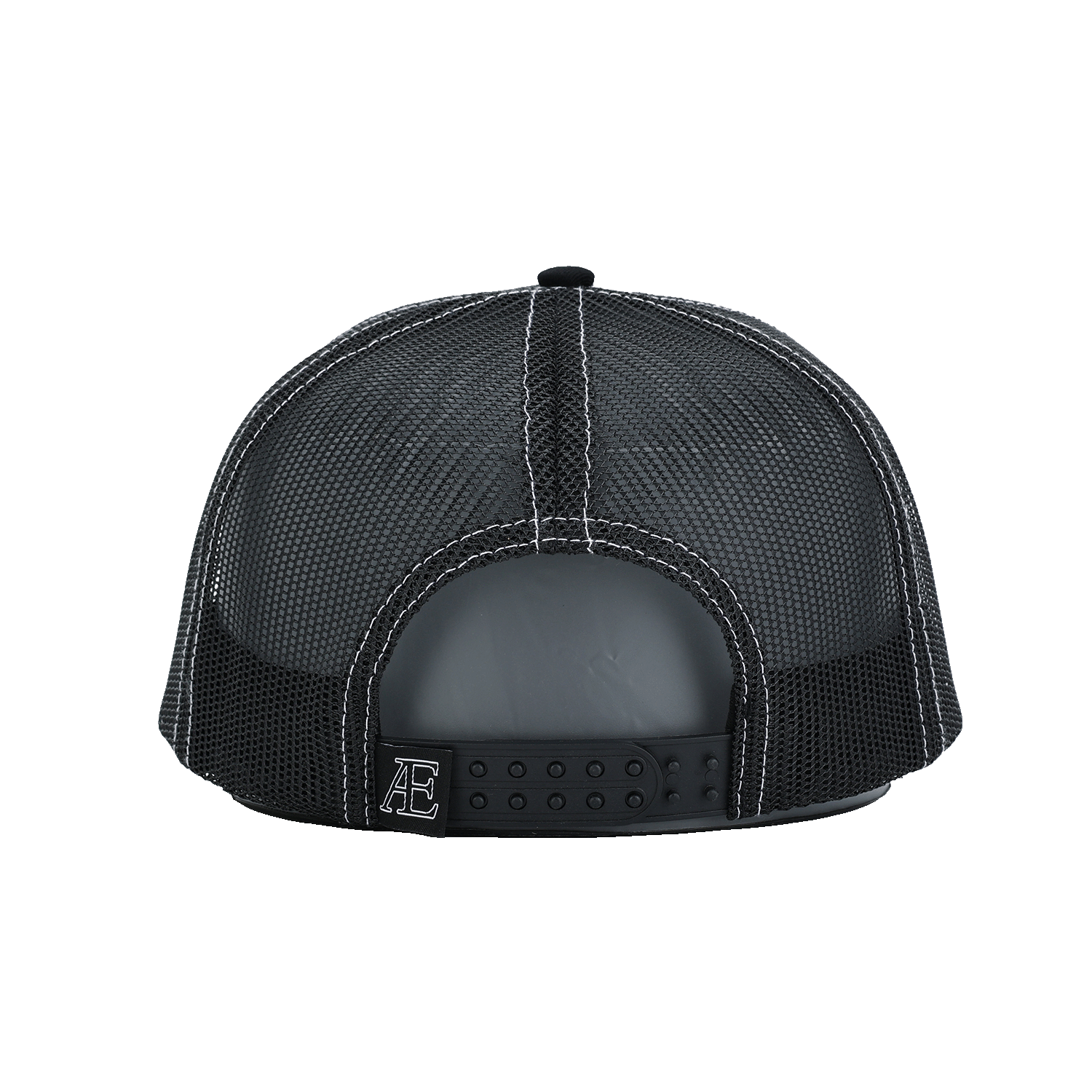 AE Black/White Stitching Trucker Hat