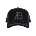 AE Black/White Stitching Trucker Hat