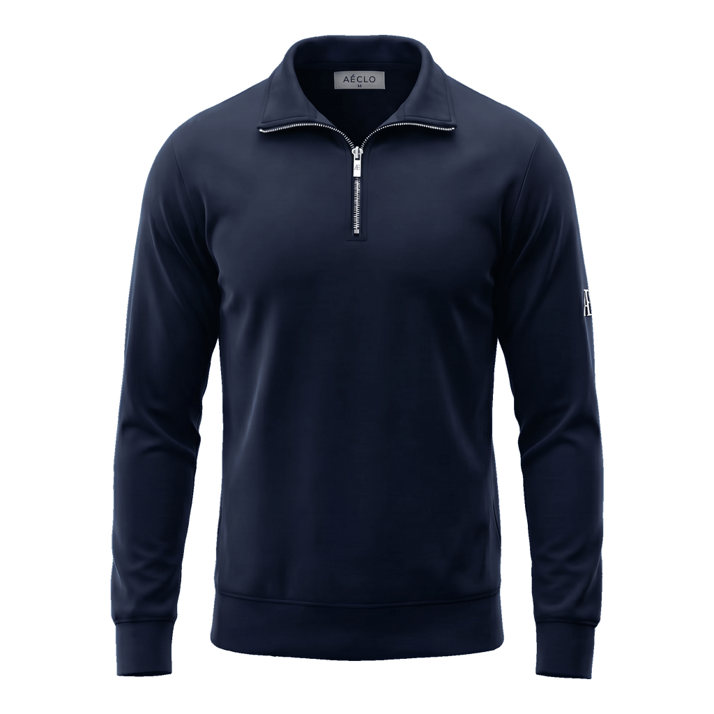 AE Navy Quarter Zip