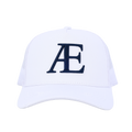 AE White/Navy Trucker Hat