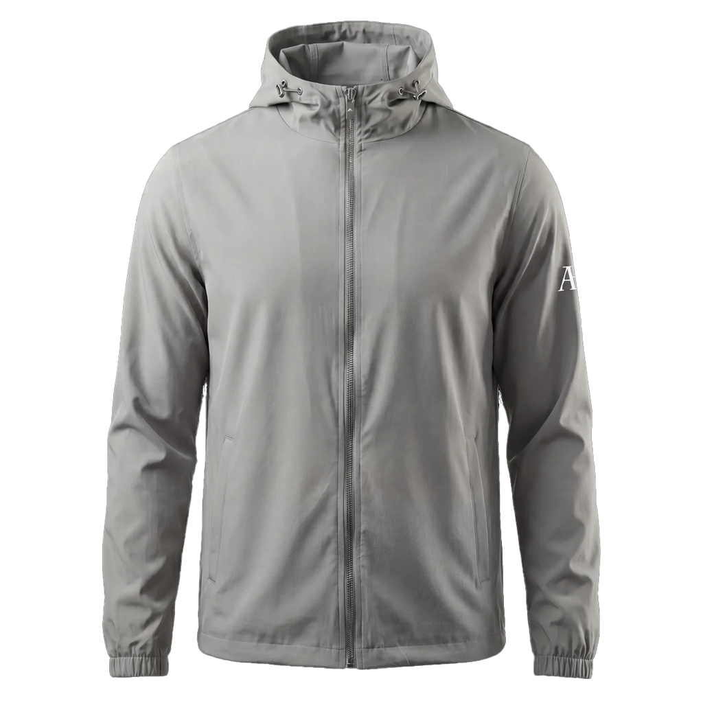 AE Grey Windbreaker