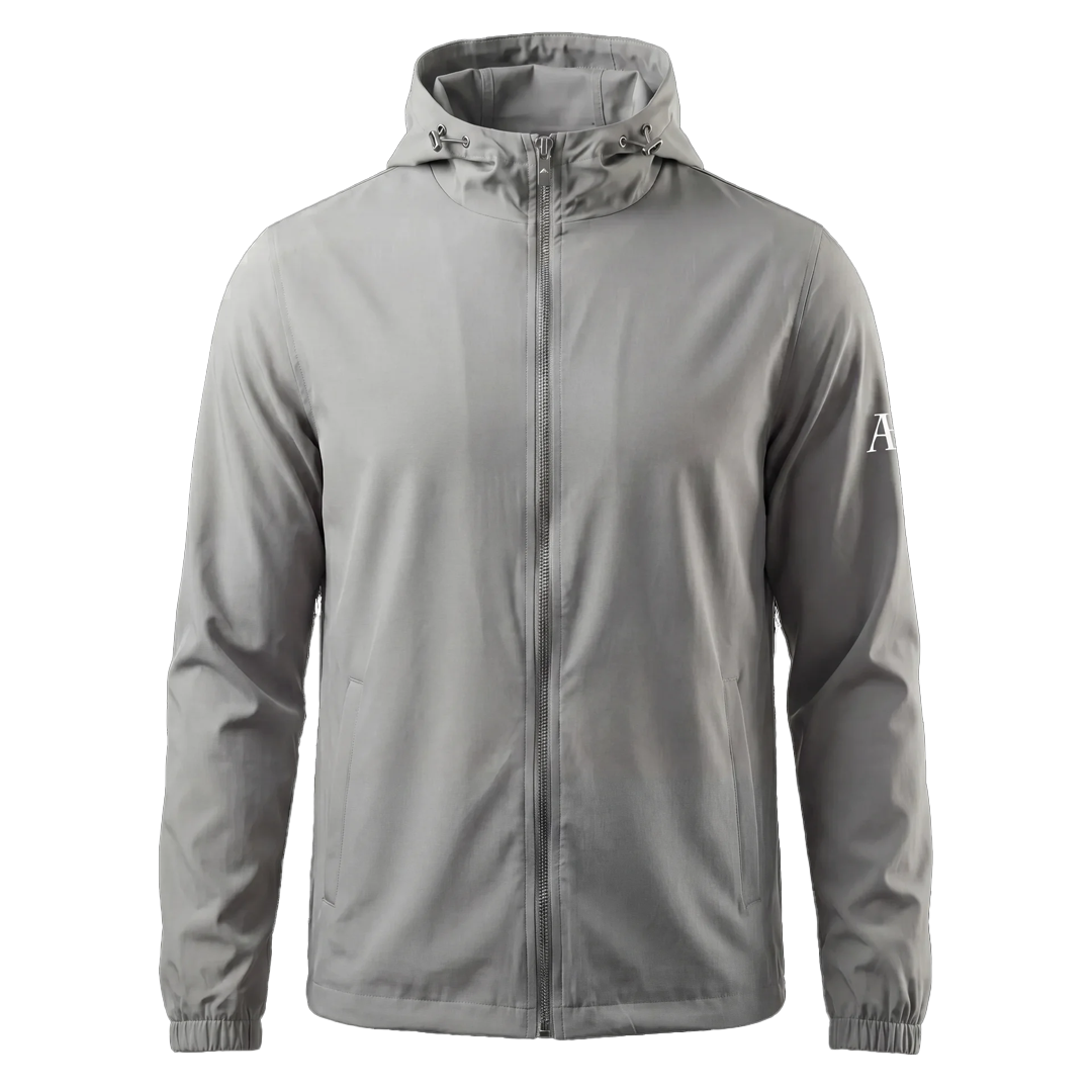 AE Grey Windbreaker