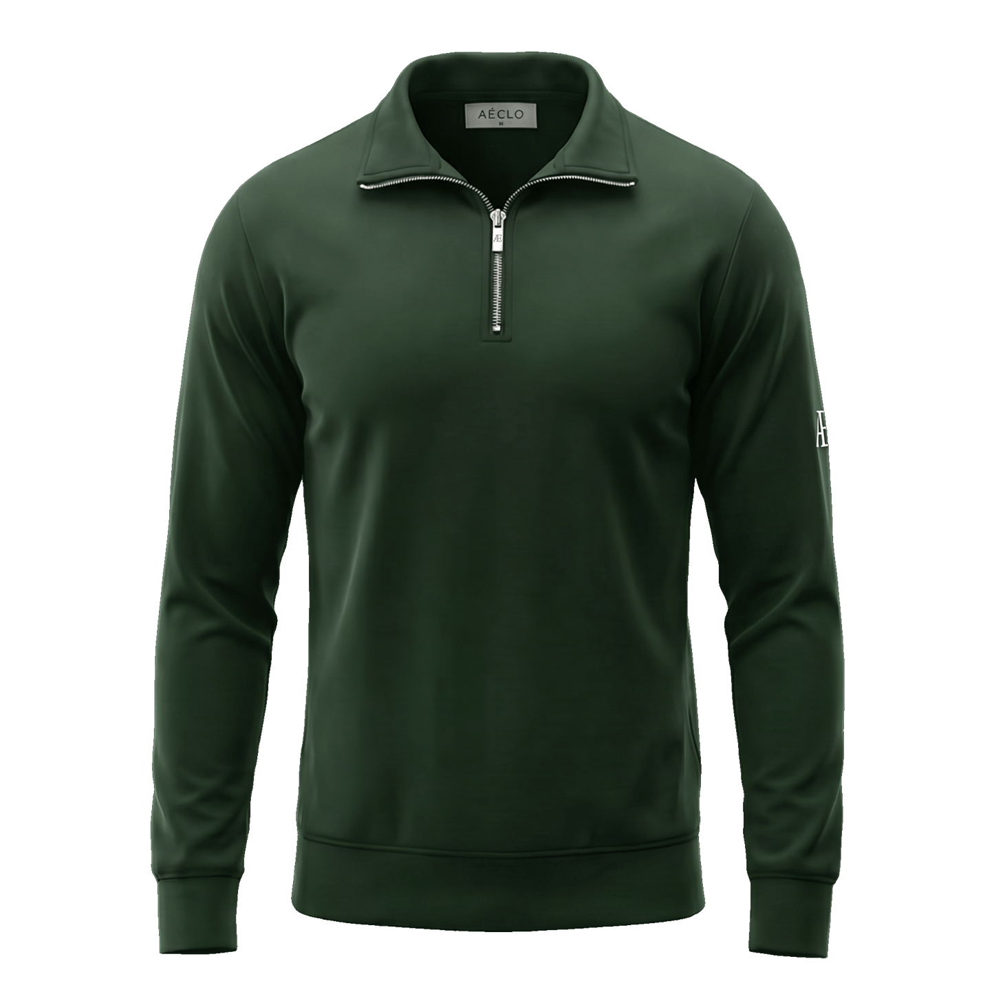 AE Forest Green Quarter Zip