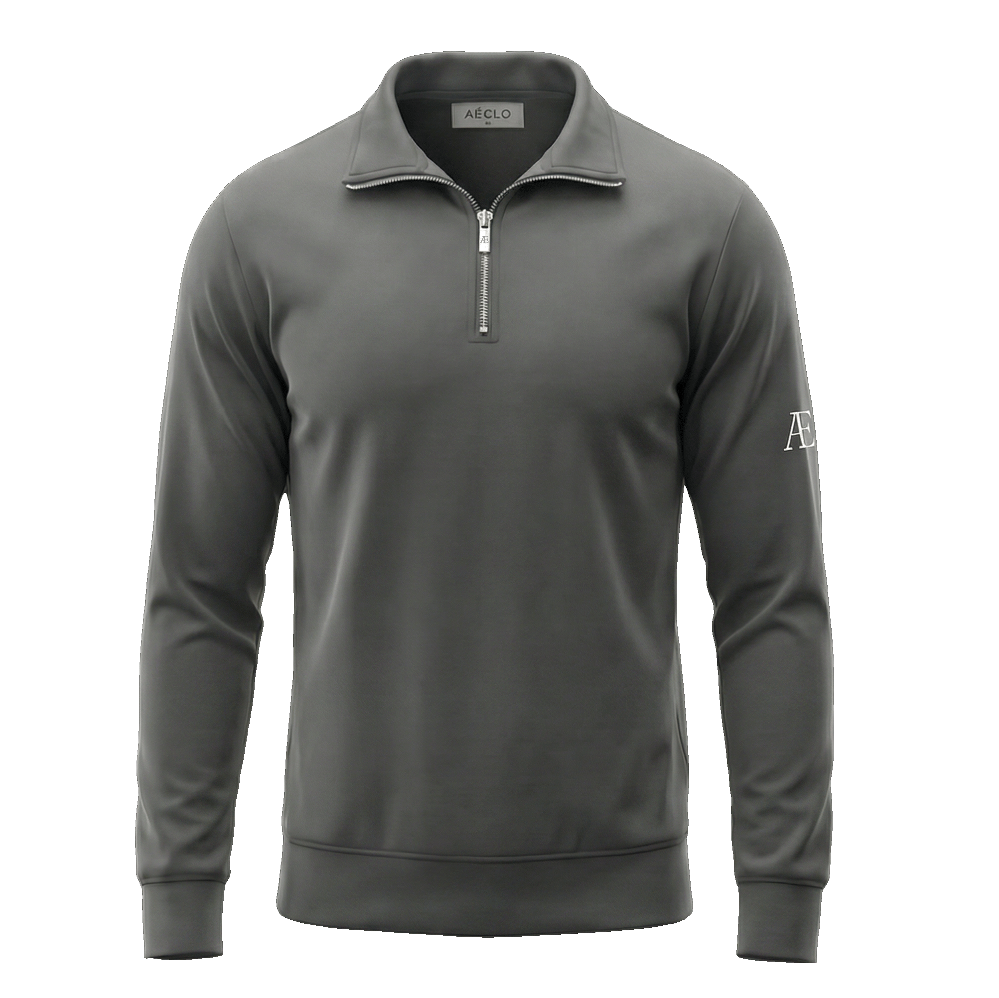 AE Arctic Grey Quarter Zip