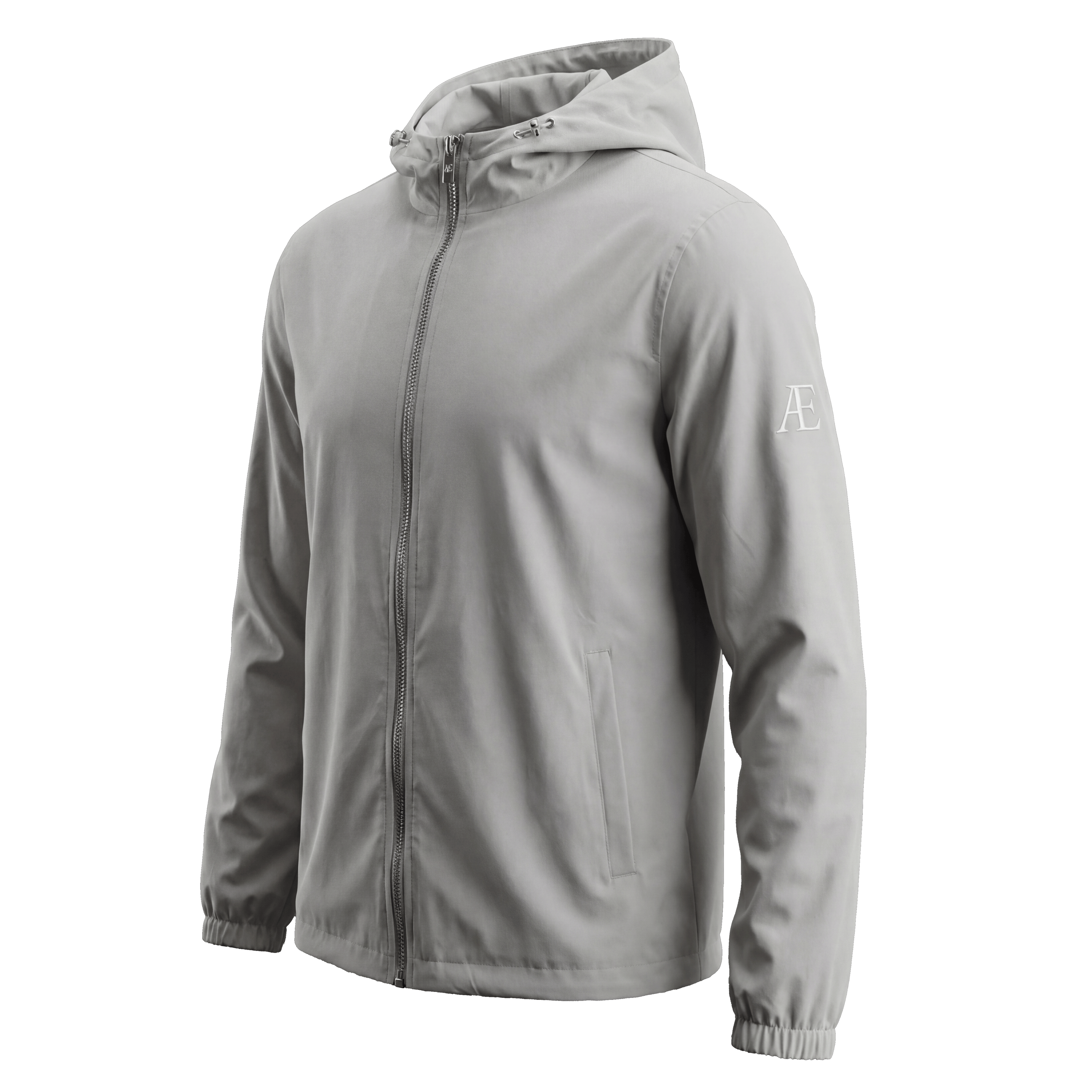 AE Grey Windbreaker