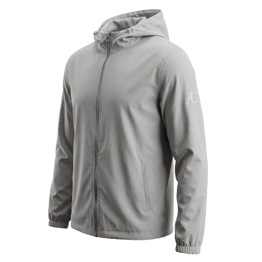 AE Grey Windbreaker