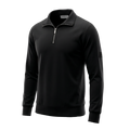 AE Black / Black Logo Quarter Zip