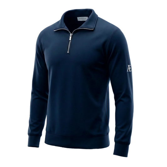 AE Navy Quarter Zip