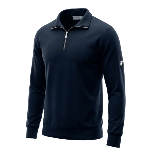 AE Navy Quarter Zip