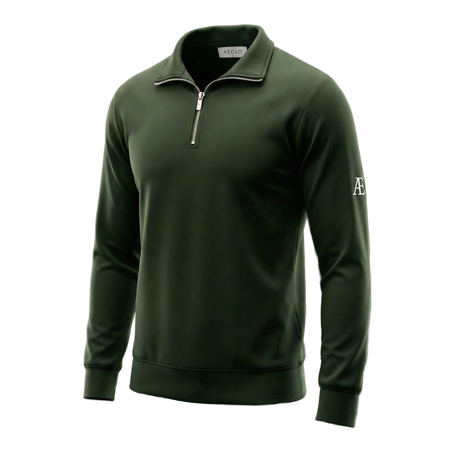 AE Forest Green Quarter Zip