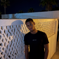 Black Slim Fit Embroidered T-Shirt - White