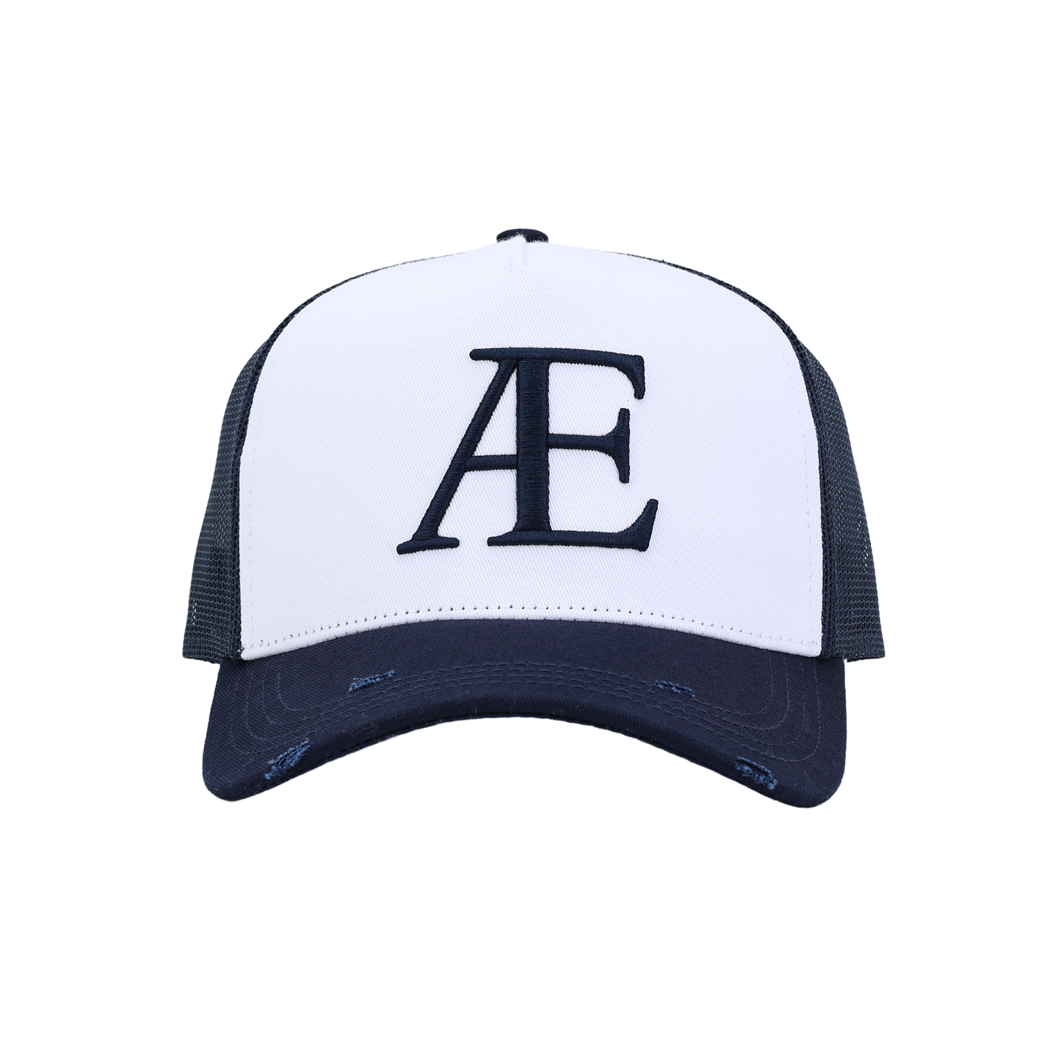 AE Navy Contrast Trucker Hat
